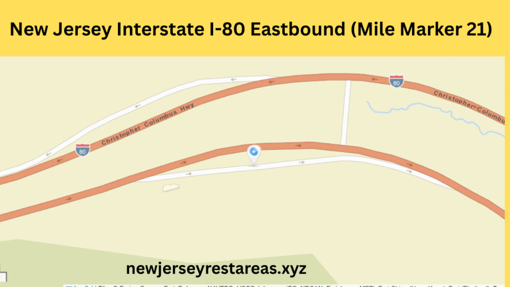 New Jersey Interstate I-80 Eastbound (Mile Marker 21)