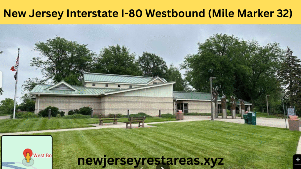New Jersey Interstate I-80 Westbound (Mile Marker 32) rest stop